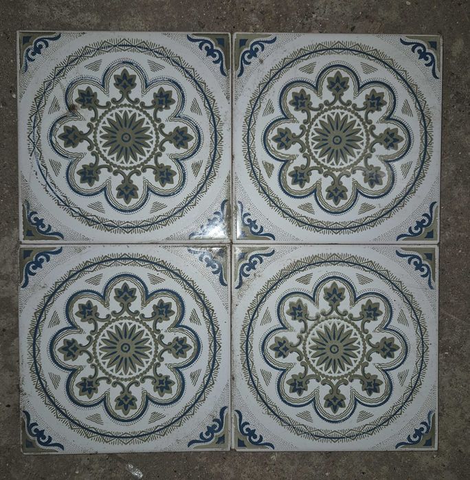 3 lotes de Azulejos Vintage (43 un) 15x15 – Restos de Stock