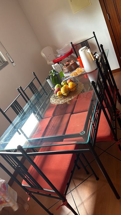 Mesa de jantar de sala
