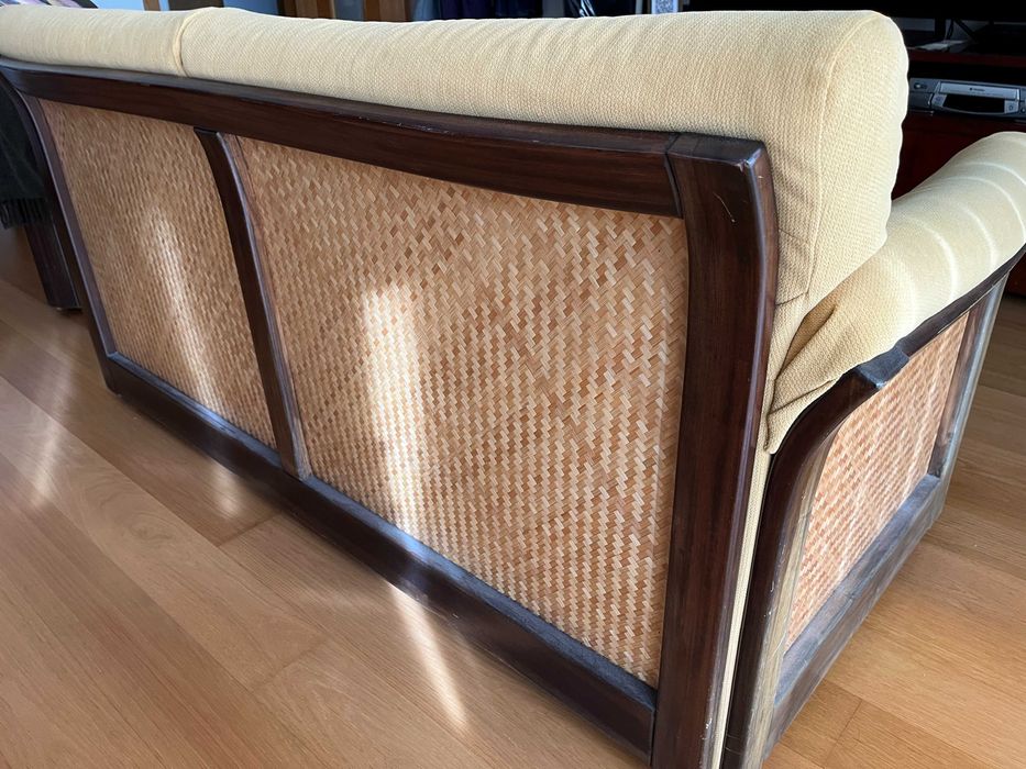 Sofá cama 2 lugares com cadeirão