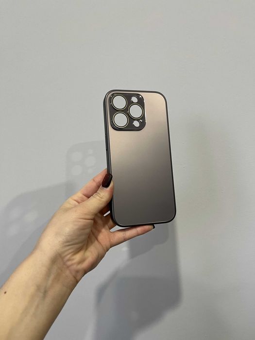 Чохол на iPhone 15 Pro Max Titanium Gray 15 про чехол айфон кейс
