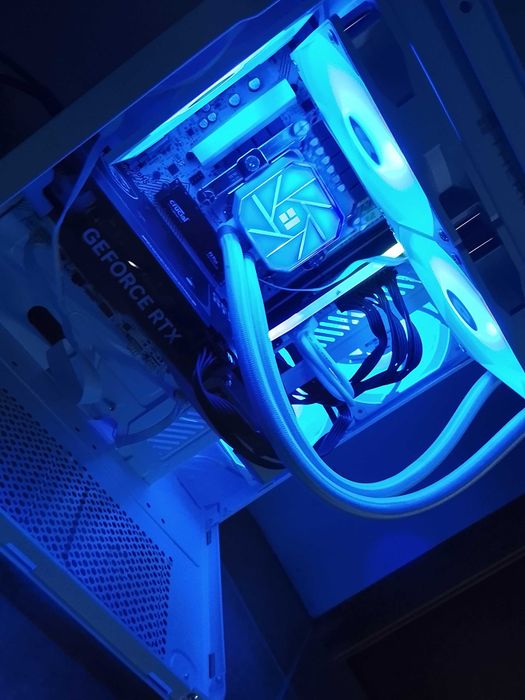 Poderoso pc gamer  high gen novo em caixa com ultra 250k plus e rx9060xt
