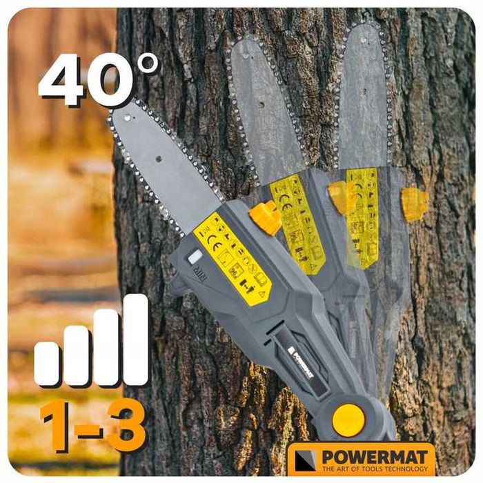 Piła AKUMULATOROWA do Gałęzi na Wysięgniku 20V 2Ah PM-APW-20C