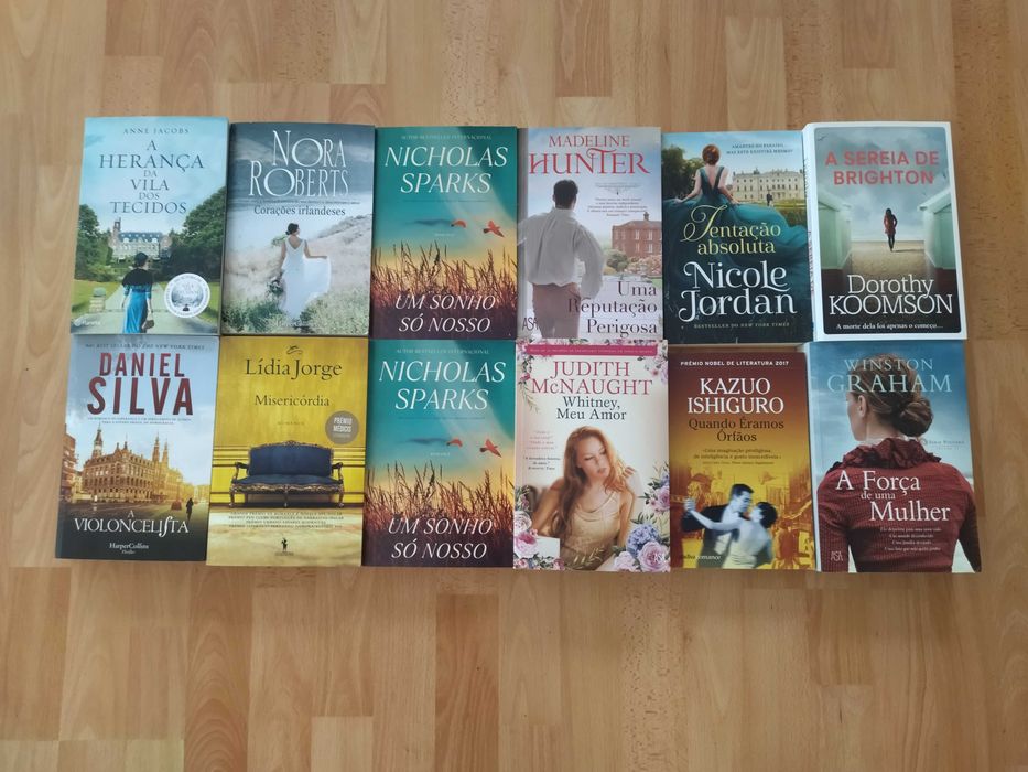 Lote de Romances Bestsellers a Vários Preços