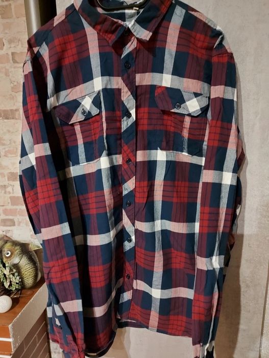 Koszula w kratę męska