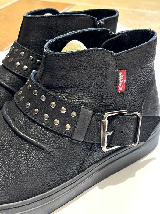 Skórzane buty Levi's, rozmiar 39.
