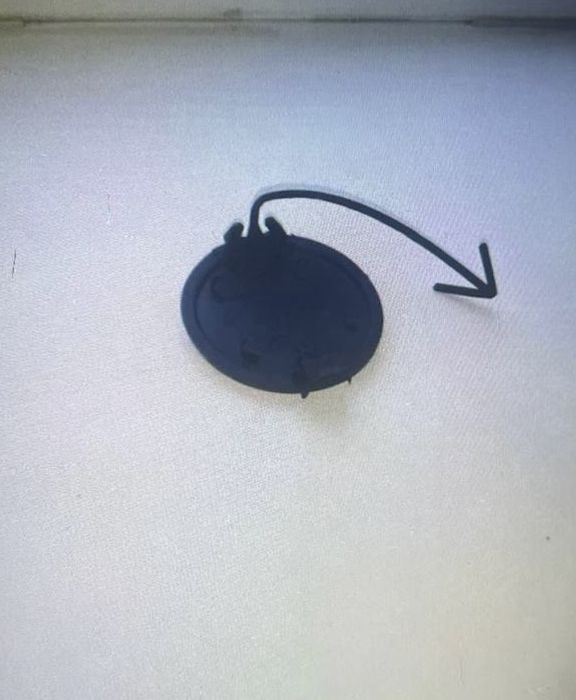 Кришка Заглушка бампера Volkswagen VW Jetta