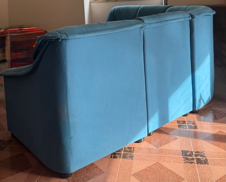 Sofá curvo, de encaixe