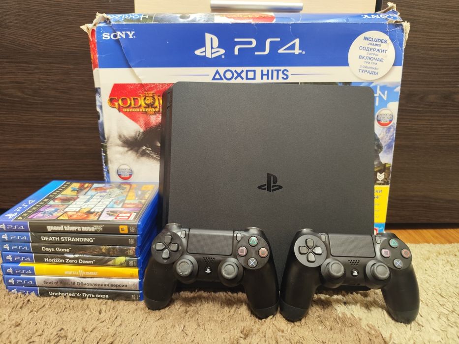 Playstation 4 Slim 500gb CUH-2108A Black
