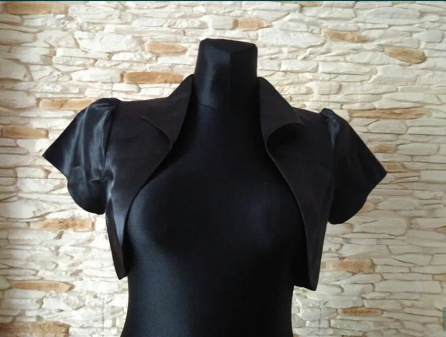 Szara sukienka + bolerko M