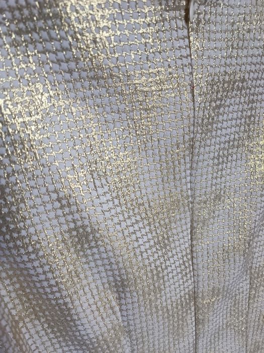 Жіноче плаття з золотою люрексною ниткою, розмір 38