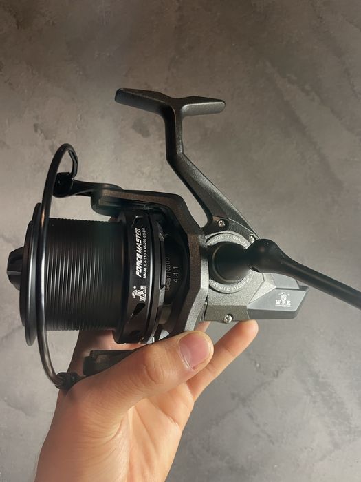 Катушка WPE Force Master 9000 (коропова, фідерна, донна, спінінгова)