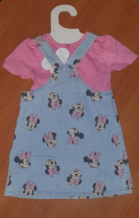 Сарафан та футболка для дівчинки  86