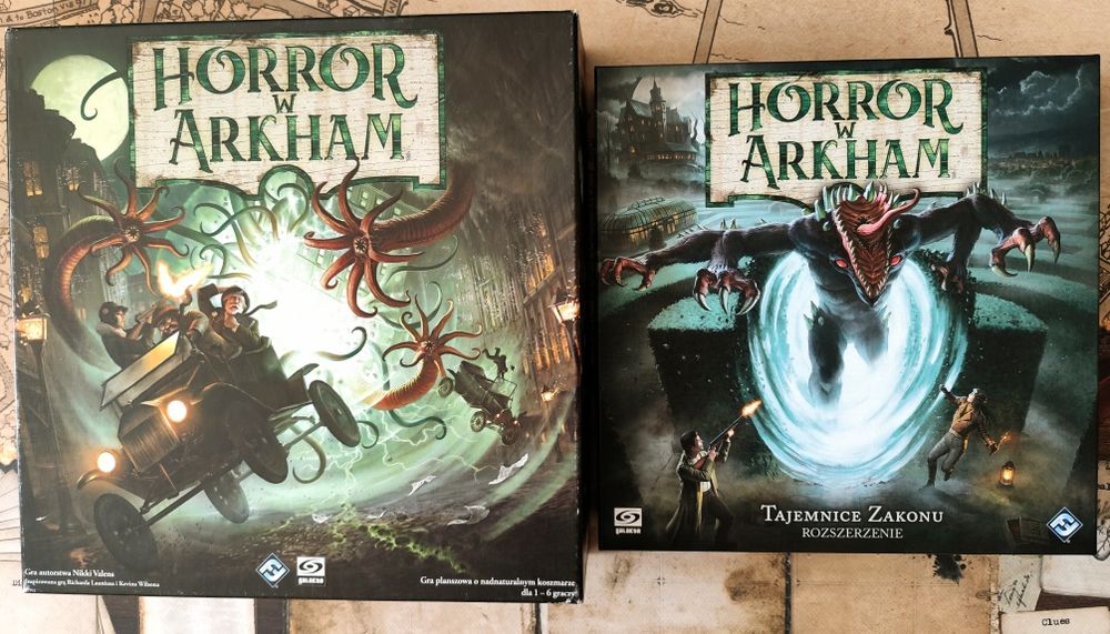 Horror w Arkham 3ed. + rozszerzenie  Tajemnice Zakonu