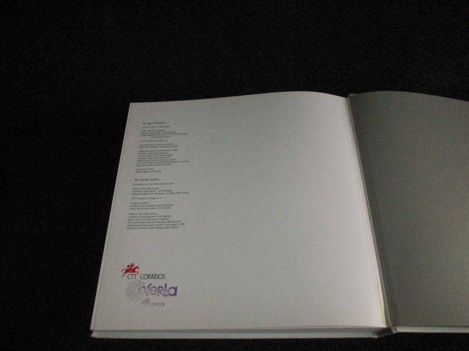 Livro Os Jogos Olímpicos The Olympic Games Carlos Paula Cardoso
