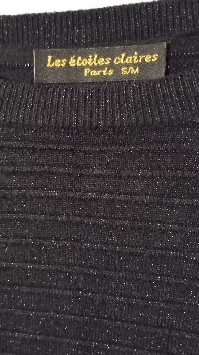 Парижский шик: Сияющий джемпер с жемчугами от Les Étoiles Claires