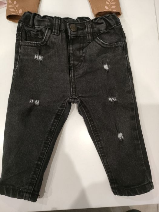 Spodnie i legginsy dla dziewczynki 5 par 74