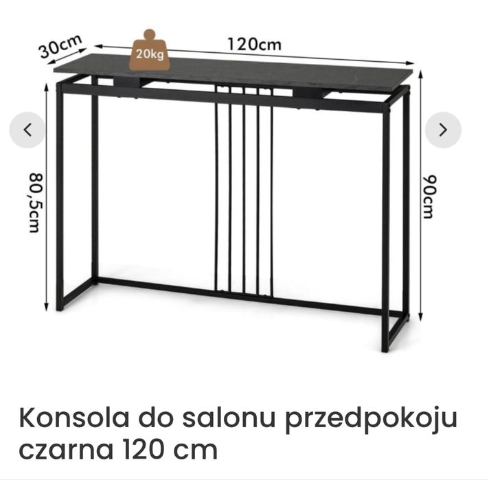 Konsola Costway NOWA