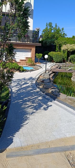 Brukarstwo Układanie Kostki Brukowej Odwodnienia Granit