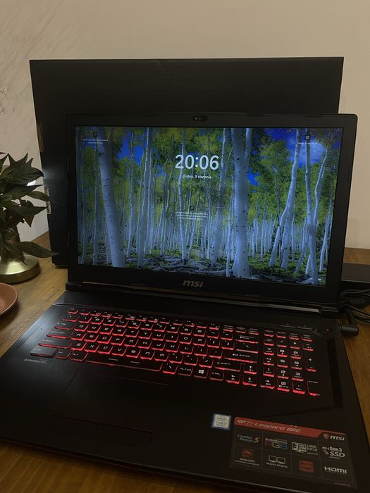 Laptop gamingowy MSI GP73 Leopard 8RE