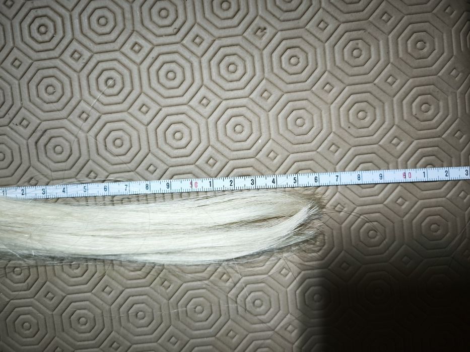 Cabelo 100% humano 56cm 53gr