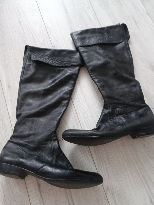 Kozaki 2 szt Lasocki 39 kozaczki lemat wysokie czarne