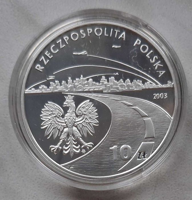 3 srebrne monety 10 zł - znani Polacy