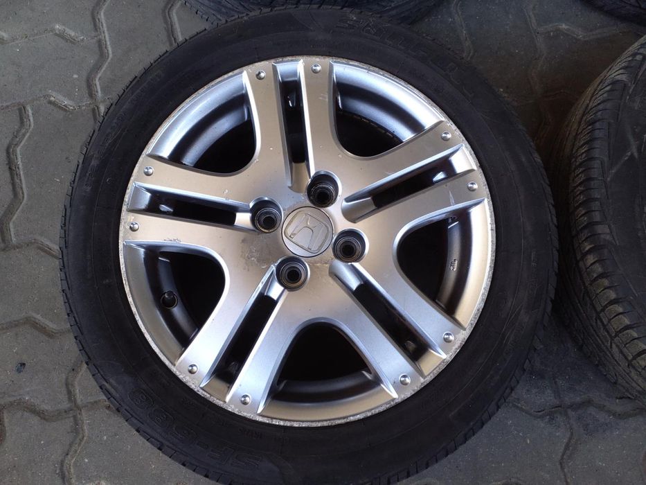 Jantes Honda R15 Com Pneus 185/55 Furação 4X100