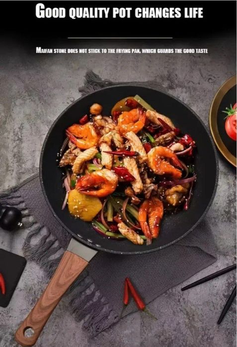 Нова чавуна сковорідка 34 см