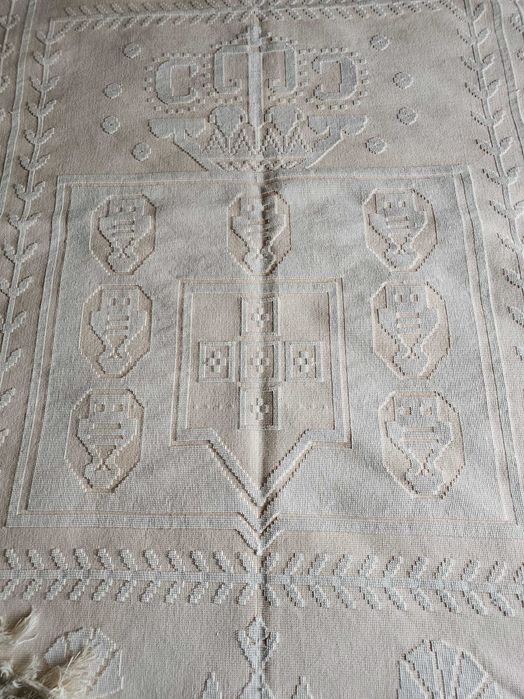 Colcha em Linho - ótimo estado