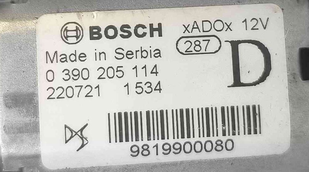 Motor Limpa Vidros Trás PEUGEOT 308 SW III (FC_, FJ_, FR_, F4_, FN_) ano 2022
