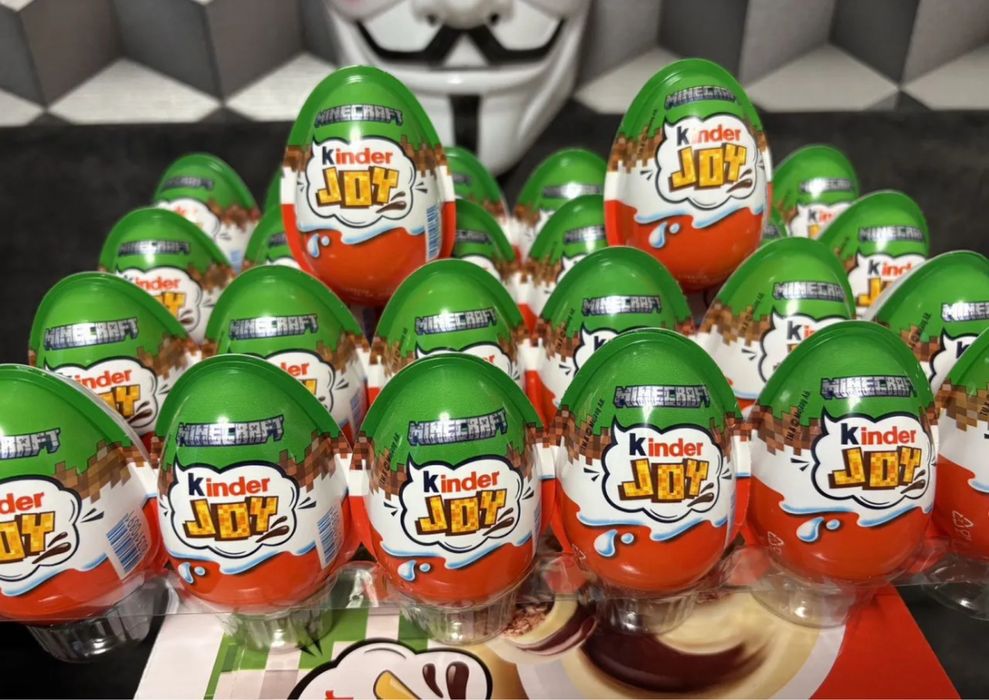 РОЗПРОДАЖ ОПТ Кіндер Minecraft / Kinder joy майнкрафт / Kinder Joy
