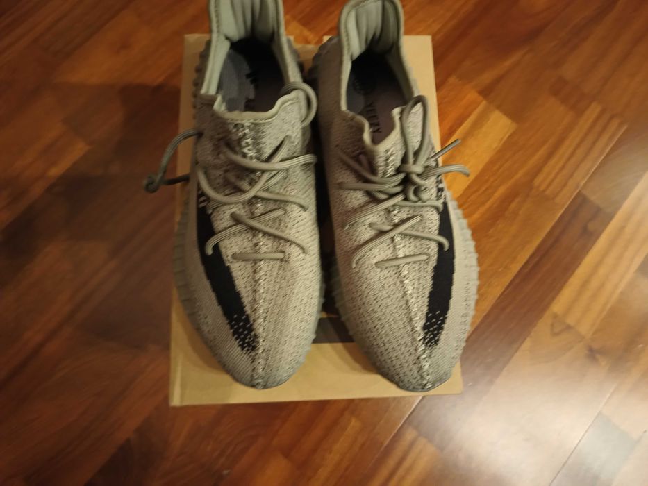 NOWE Yeezy 350 V2, szare, rozmiar 45