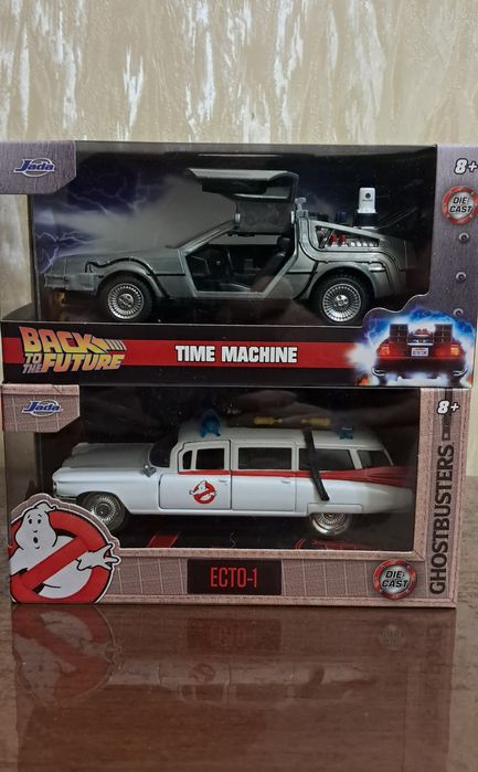 Delorean, Назад в майбутнє,Back  to The future,Мисливці за привидами