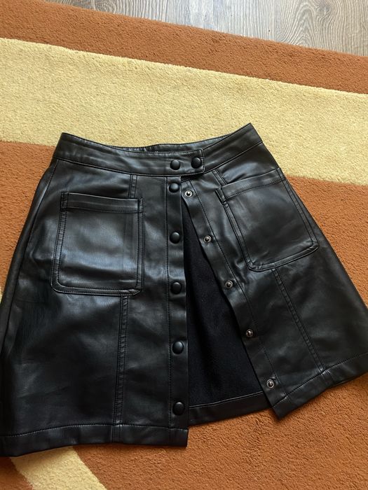 Спідниця шкіряна