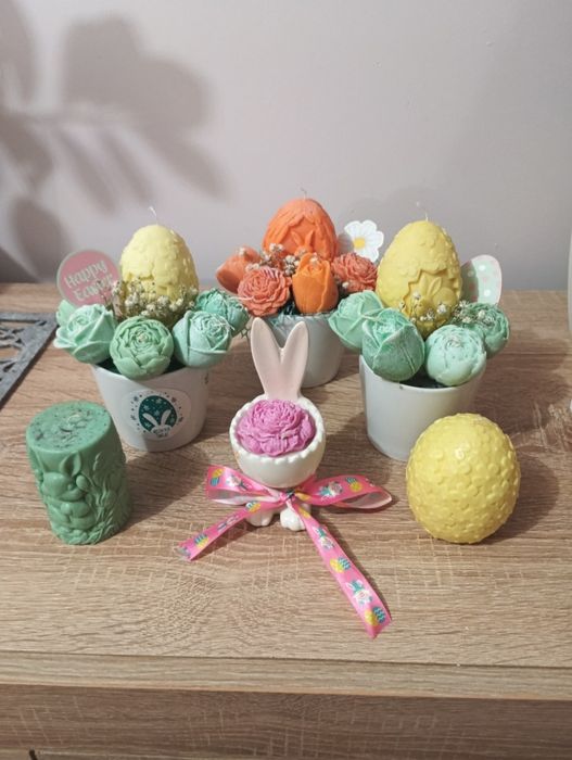 Sojowe bukiety woskowe