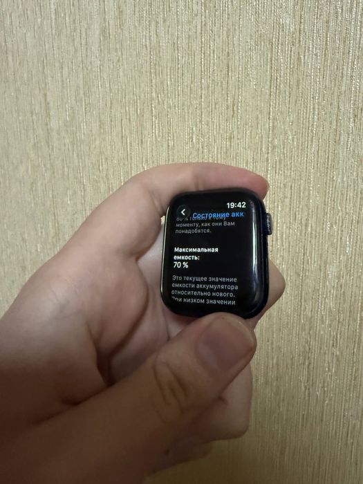 Apple watch 6 44mm полный комплект + ремешки