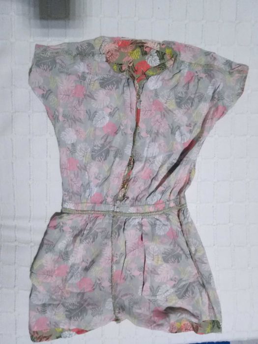 Vestido Floral Inextenso 7 Anos