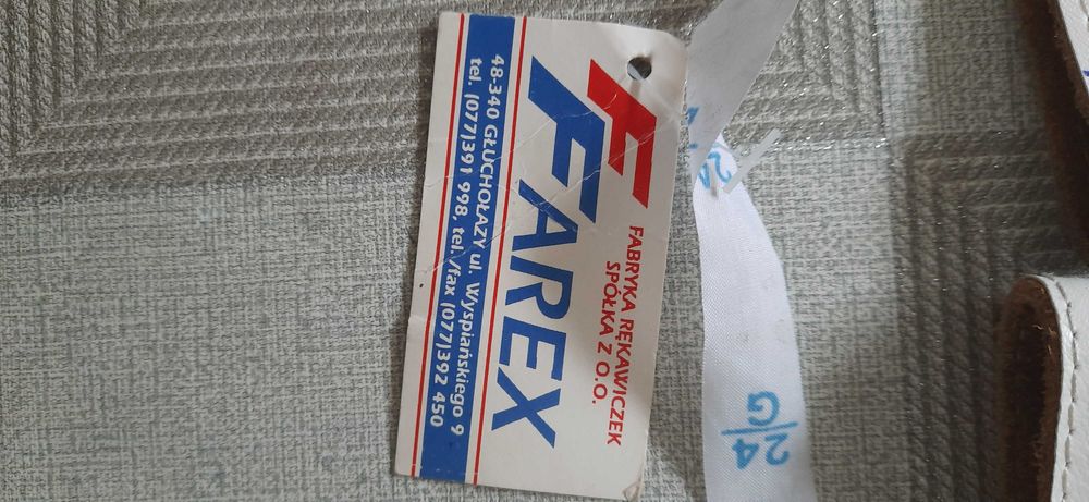 Rękawice policyjne, czteropalcowe, nieużywane Farex 24