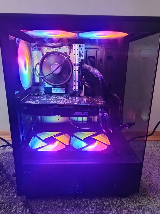 Linux Komputer Gamingowy PC / Ryzen 3600 / RX580 8GB
