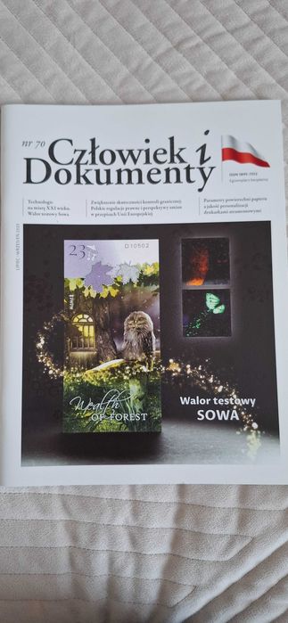 PWPW walor Sowa w kwartalniku Człowiek i dokumenty