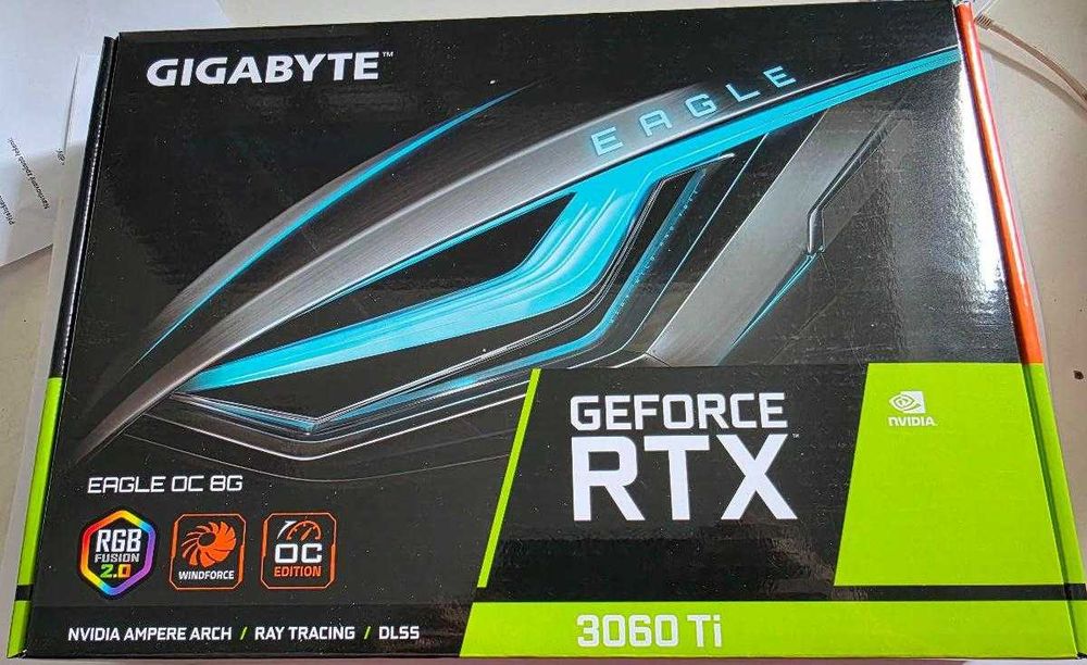 Gráfica Gigabyte GeForce® RTX 3060 Ti Eagle OC
