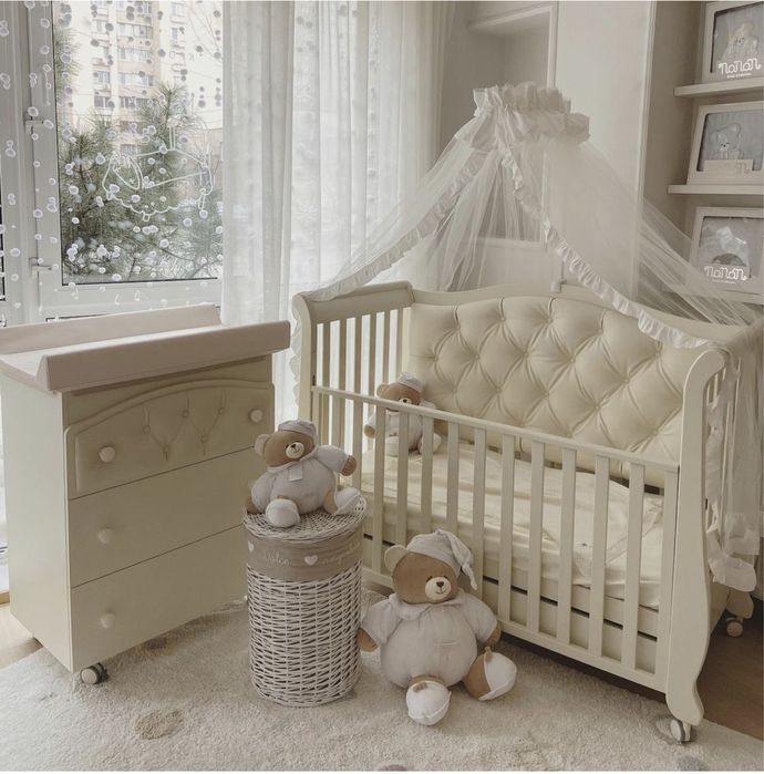 Розкішний італійський гарнітур Erbesi Avorio Soft