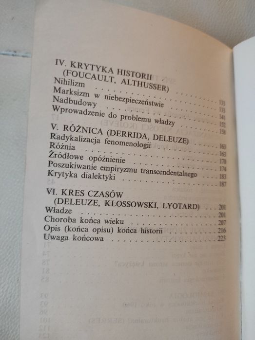Descombes filozofia francuska, to samo i inne