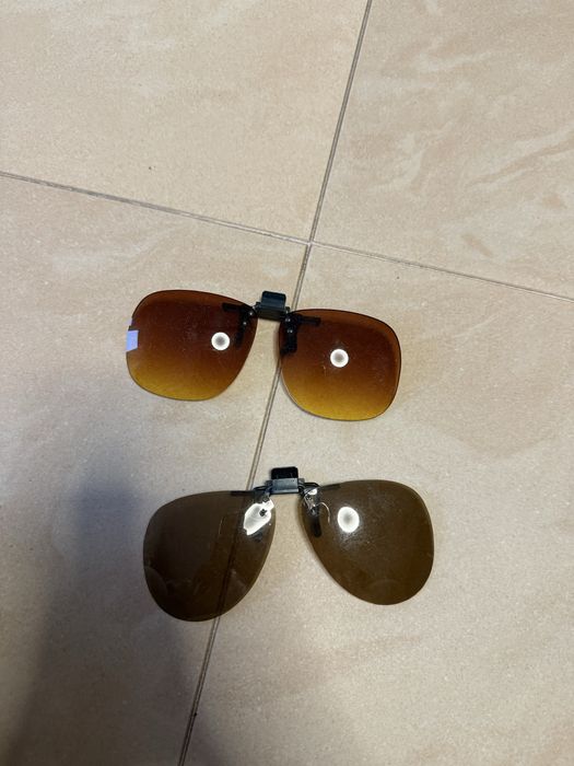 Nakladki przeciwsloneczne na okulary