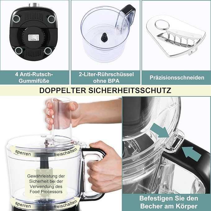 Robot wielofunkcyjny rozdrabniacz