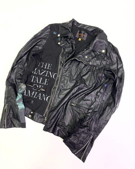 Косуха leather jacket Undercover vintage opium archive erd