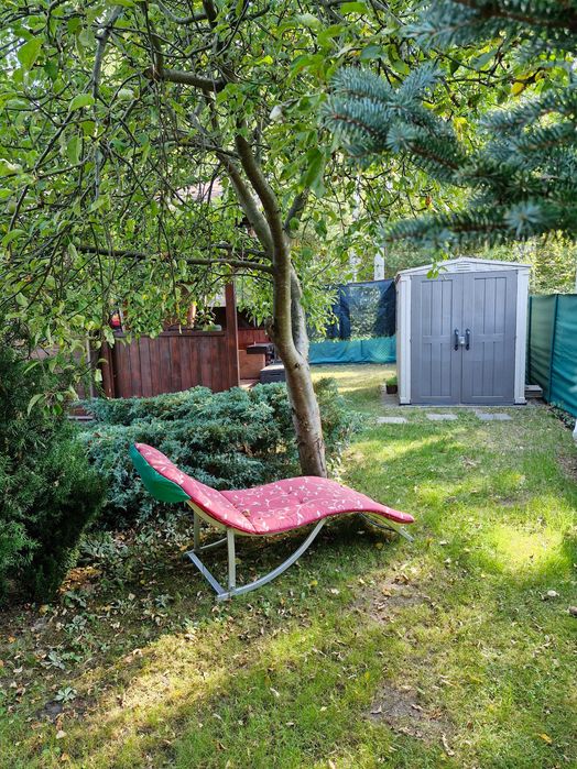 Działka ROD w Malcanowie k.Otwocka, domek drew.ocieplony. Dojazd MZK