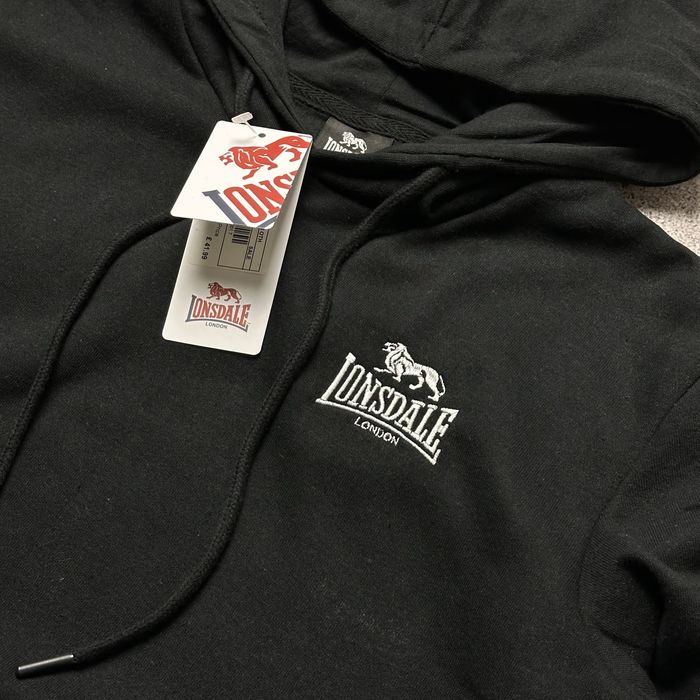 Худі Lonsdale вишивка XS,S,M,L,XL