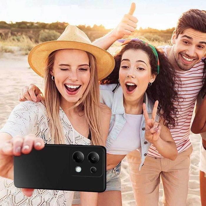 Etui Slim Matt do Xiaomi Redmi Note 13 Pro 4G + Szkło Hartowane