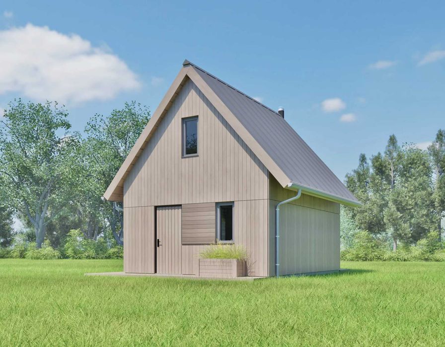 Domek letniskowy Skandi 35m2 zabudowy